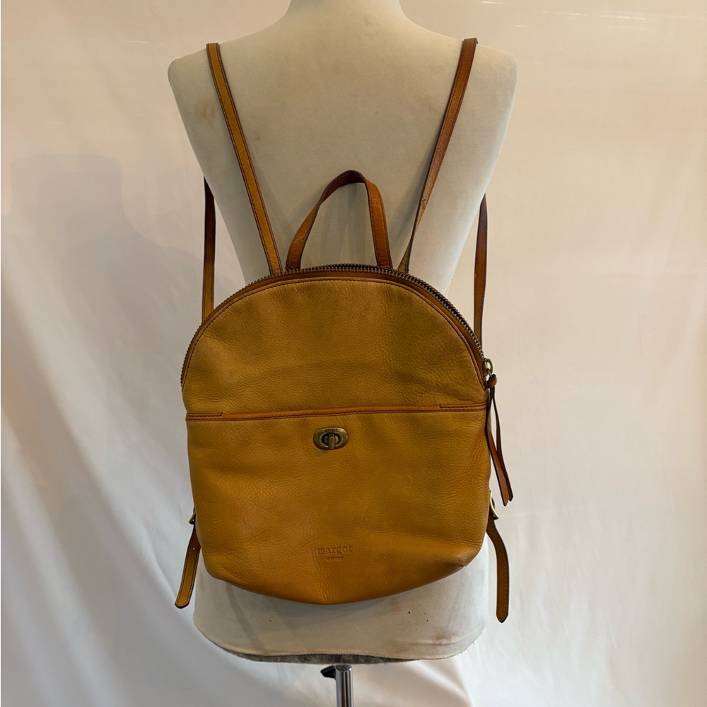 Margot Mustard Yellow Backpack